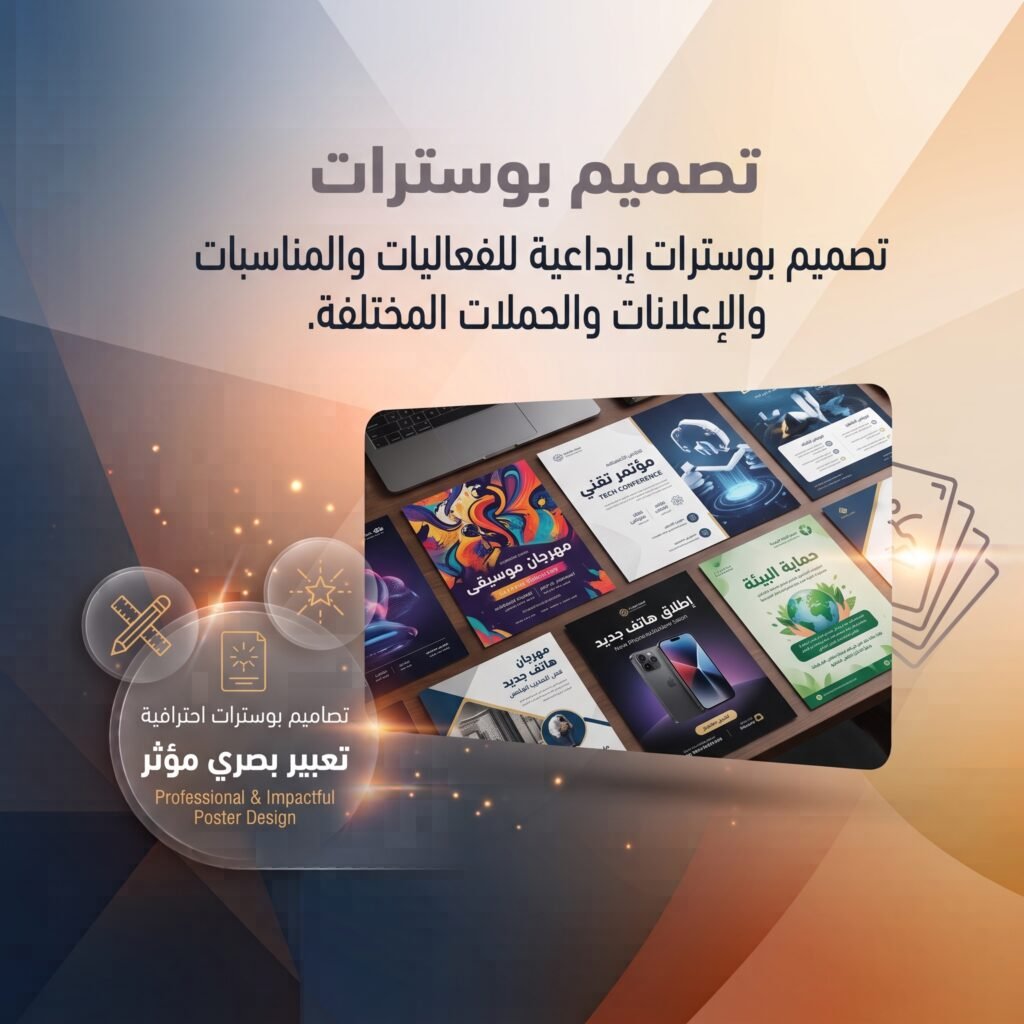 تصميم بوسترات